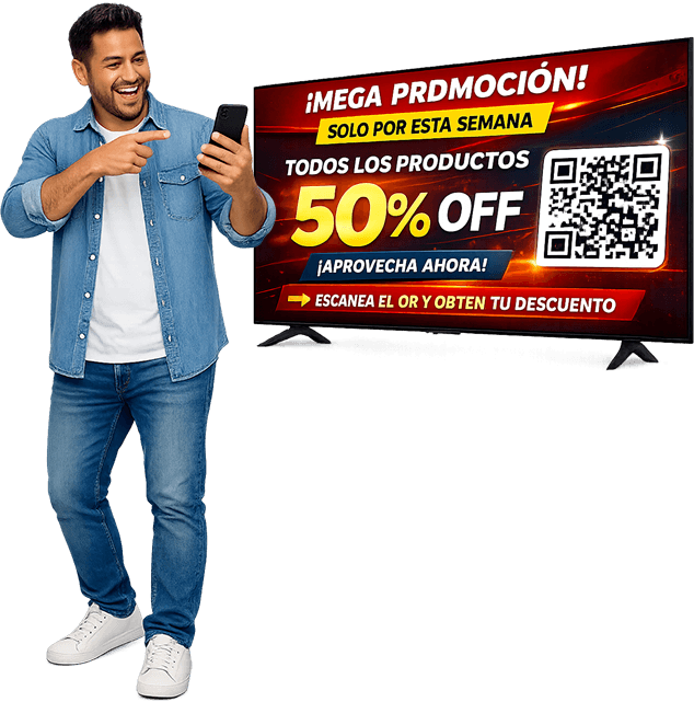 Vista del usuario final interactuando con la plataforma UnCanal
